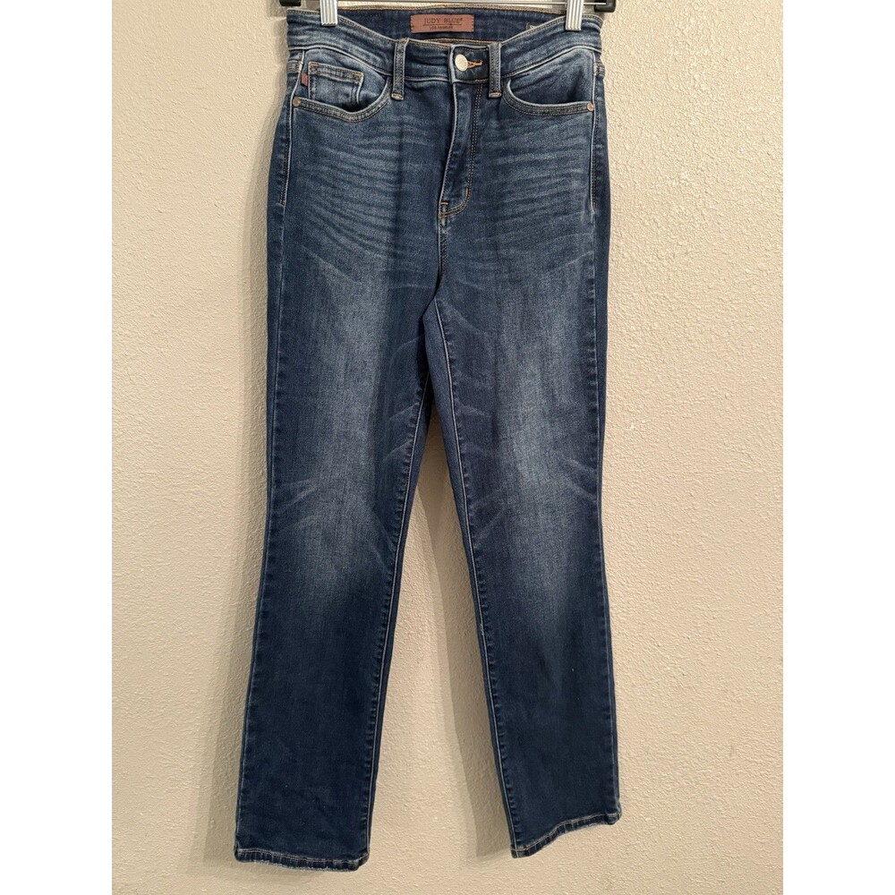 Judy Blue Women's Size 3/26‎ Straight Fit Jeans Dark Wash Excellent Condition